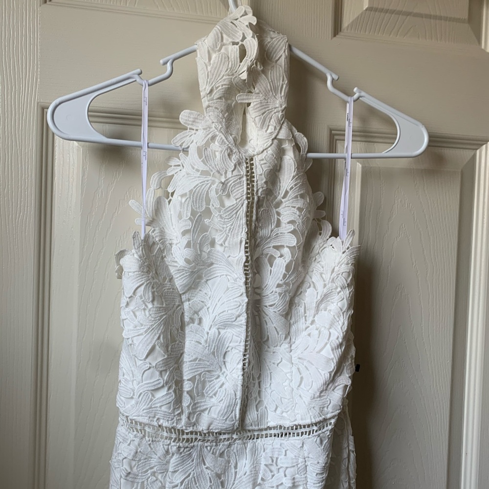 NWOT Lulus Divine Destiny Lace Midi Dress - Picture 5 of 8